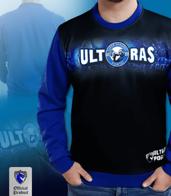 Loja Oficial Super Dragões - Sweat s/ Capuz