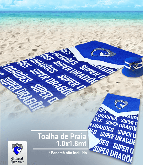 Loja Oficial Super Dragões - Toalha Praia