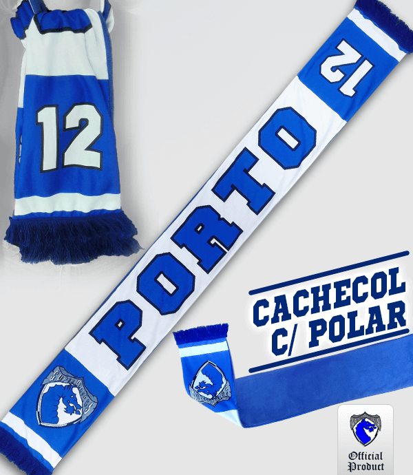 Loja Oficial Super Dragões - Cachecol Polar